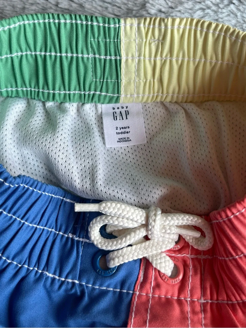 GAP Toddler Colorblock Swim Shorts
